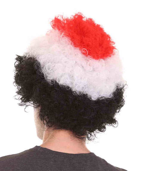 Egypt Flag Sport Afro Wig