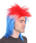 Men Flag Sport Mullet Wigs Collection | Premium Breathable Capless Cap