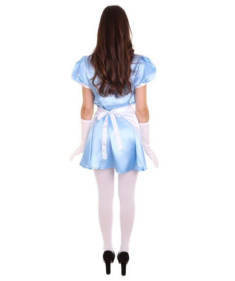  Medium Blue French Maid costume