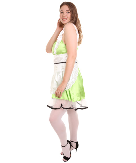  Sexy Lime French Maid Costume