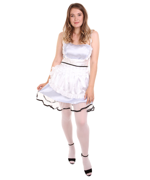 Sexy Light Blue French Maid Costume