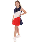 Child French Flag Dress