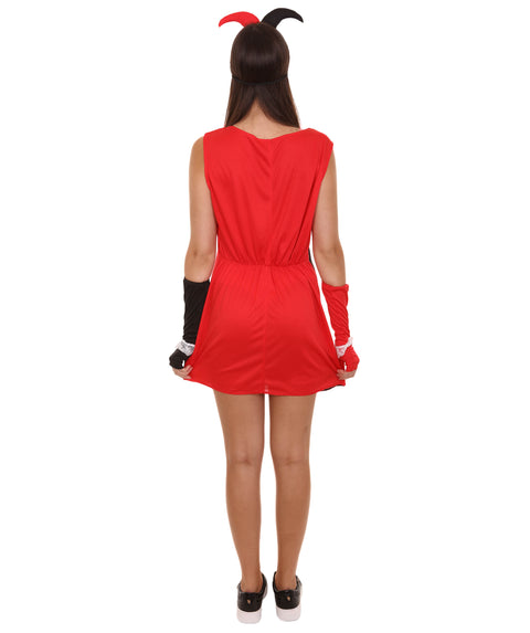 Quinn Hearts Poker Dress Costume