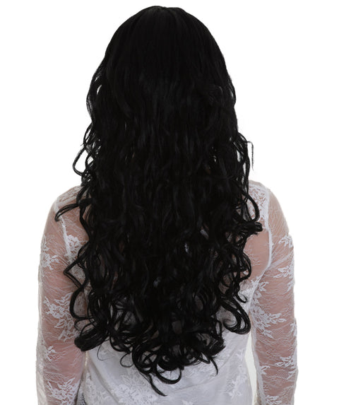 women's black wig