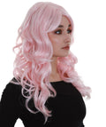 Pink Iconic Tori Wavy Wig