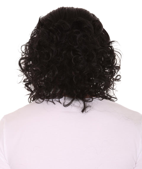 Black Curly Movie Wig
