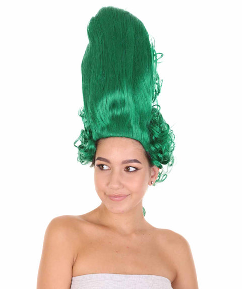 Green Rococo Updo Wig
