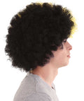 Borussia Dortmund Afro Wig | Black Yellow Cosplay Halloween Wig