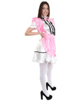 French Maid Dark Pink Costume