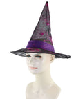 Black & Fuscia Witch Hat