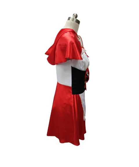 Adult Women's Little Red  Hood Costume , Red Cosplay Costume