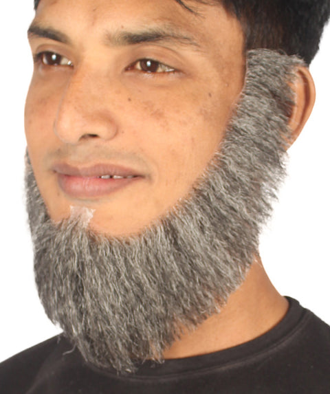 Gray Chin Curtain Beard