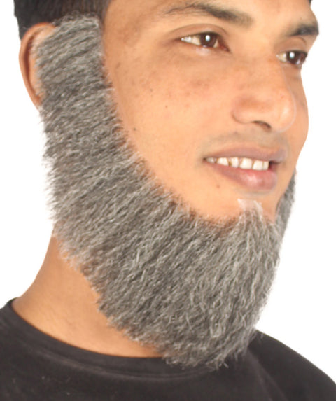 Gray Chin Curtain Beard