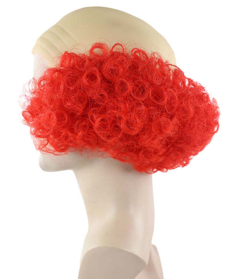 red male wig