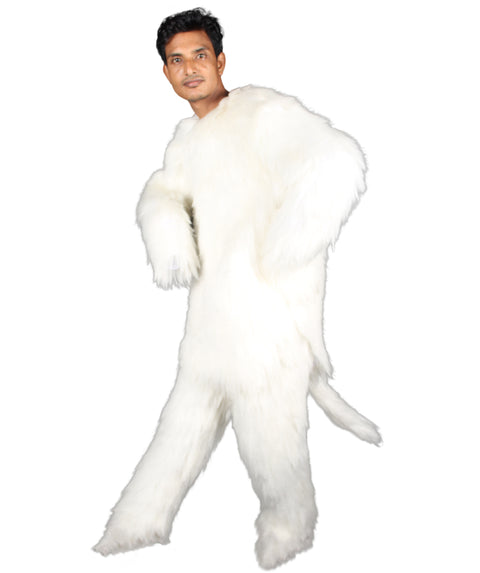 White Polar Bear Costume 