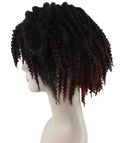 Short Black Dreadlock Womens Wig | Party Ready Fancy Cosplay Halloween Wig | Premium Breathable Capless Cap