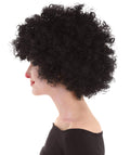 Black Curly Afro Clown Wig