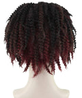 Short Black Dreadlock Womens Wig | Party Ready Fancy Cosplay Halloween Wig | Premium Breathable Capless Cap
