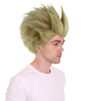 Men's Spiked Cosplay Blond Wig