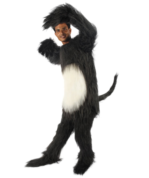 White and Black Mouse Costume