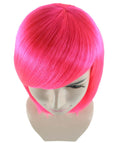 Short Neon Pink Wig