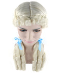 Womens Kansas Farm Girl Wig | Long Blonde Wig | Premium Breathable Capless Cap