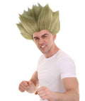 Men's Spiked Cosplay Blond Wig
