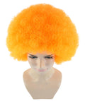 Orange Afro Unisex Wig