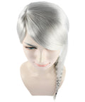 Adult Women Grey Braided Wig HW-807 - HalloweenPartyOnline