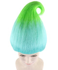 Bluish Green Troll Wigs