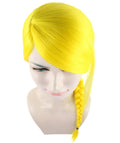 Adult Women Yellow Braided Wig HW-794 - HalloweenPartyOnline