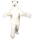 White Polar Bear Costume with Mask and Tail