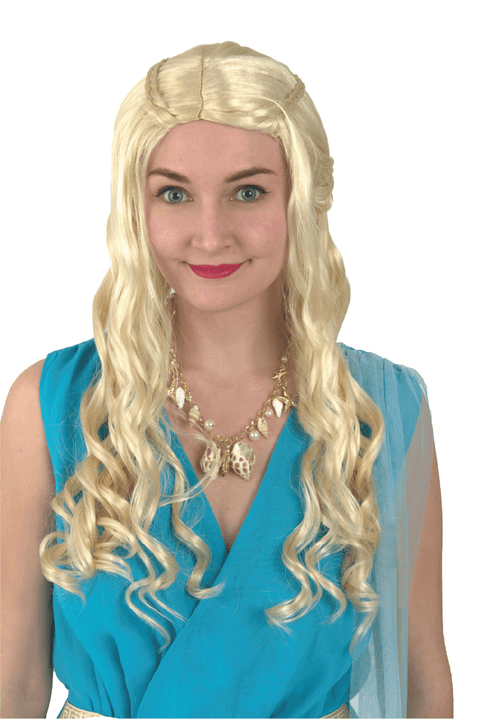 Blonde Medieval Noble Girl Wig