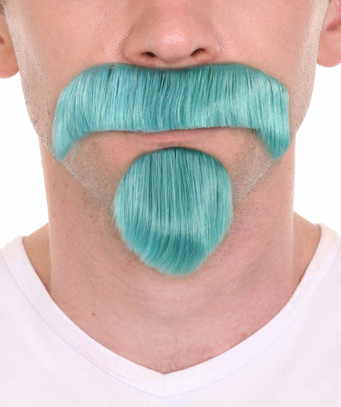 Men's Multicolor Beard & Moustache Set