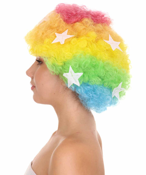 Multi-color Afro Unisex Wig