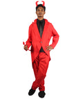 Black and Red Devil Costume