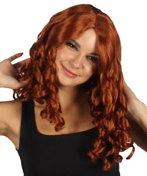 Women Curly Brown Wig