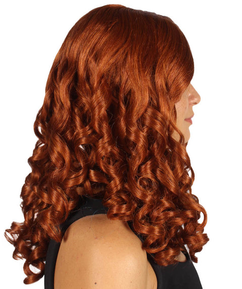 Women Curly Brown Wig