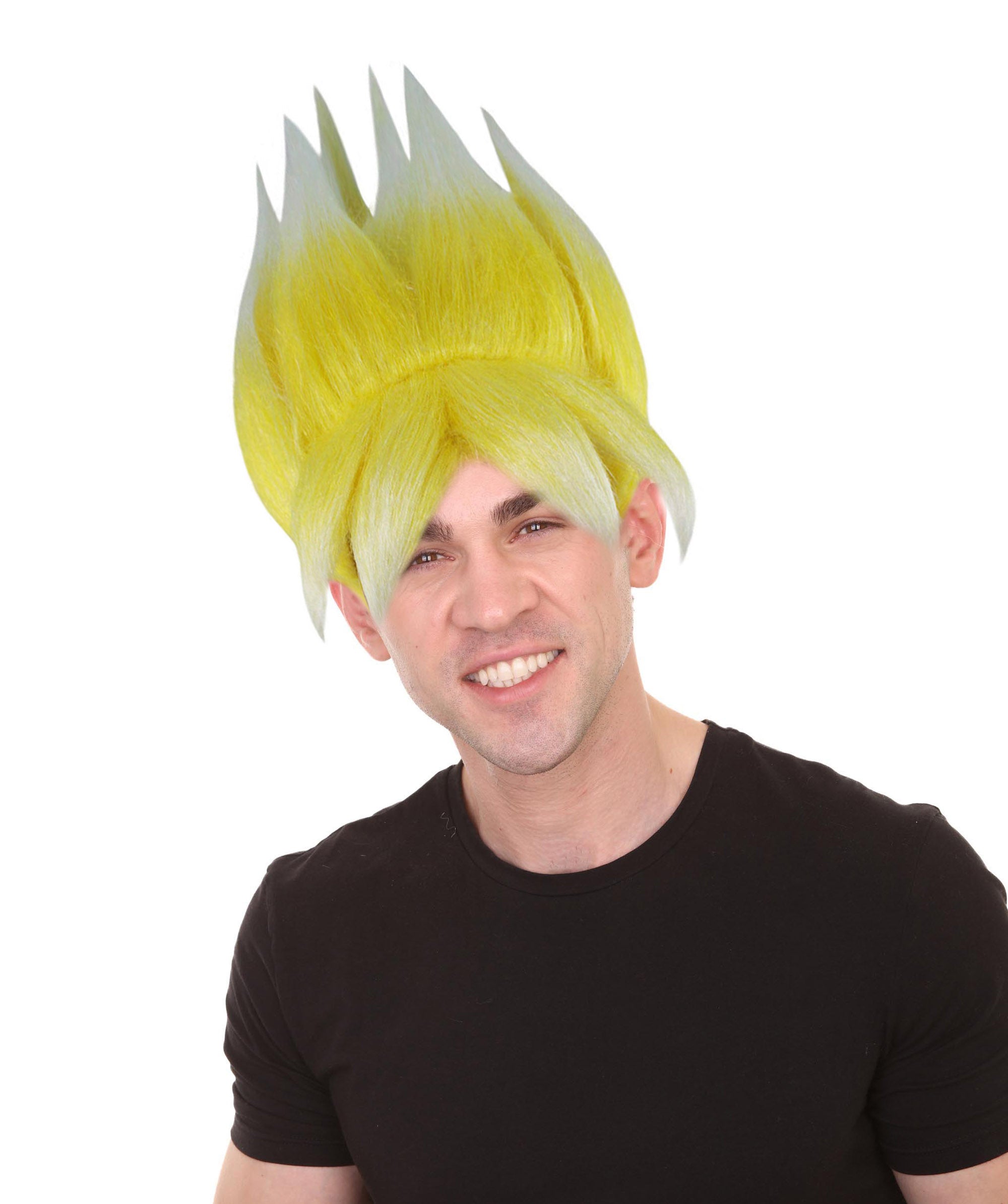 Men's Goku Super Saiyan Cosplay Wig Japanese Anime Costume Short Hair Wig