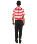 Adult Men's Stripes Pirate Costume