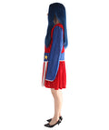 Adult Women's Cheerleader Costume | Multi Color Cosplay Costume