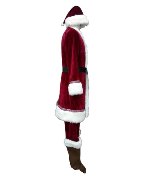 Men's Deluxe Classic Santa Claus Suit Costume