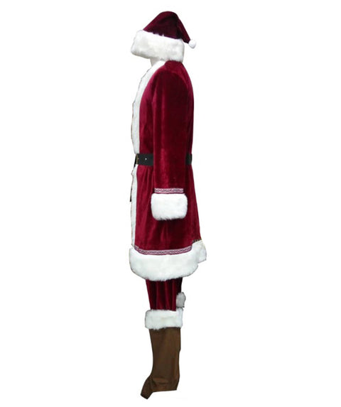 Men's Deluxe Classic Santa Claus Suit Costume