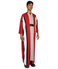 Adult Men's Biblical Moses Religious Costume | Red White Cosplay Costume