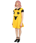 Adult Women's Ghost Dress Costume | Yellow Halloween Costume