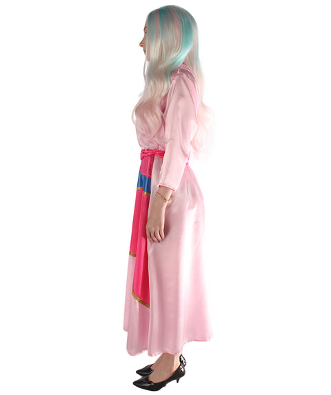 Adult Women's Princess Costume | Red Pink Cosplay Costume