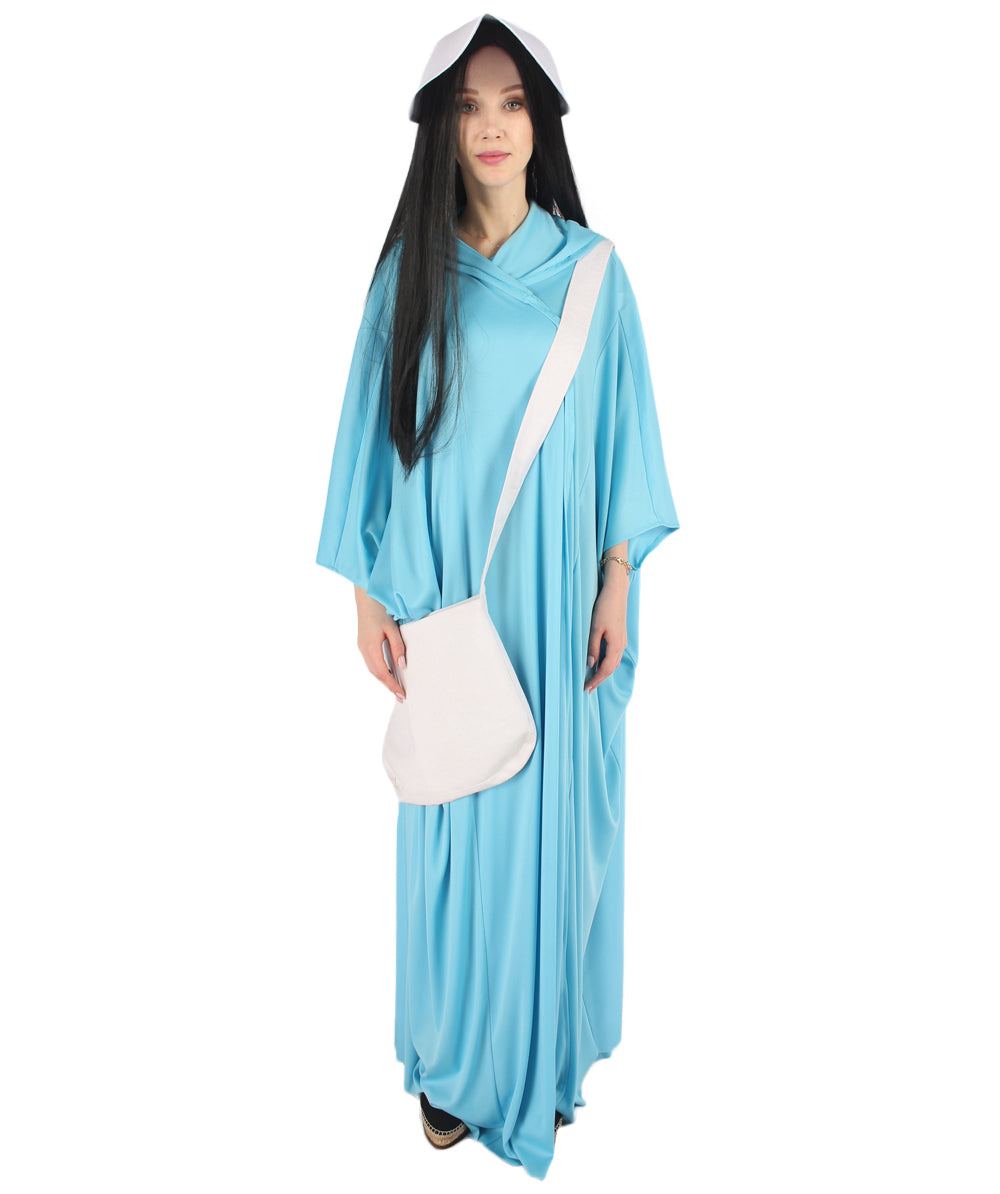 Adult Women's Robe Handmaid Blue Cosplay Costume | HPO ...