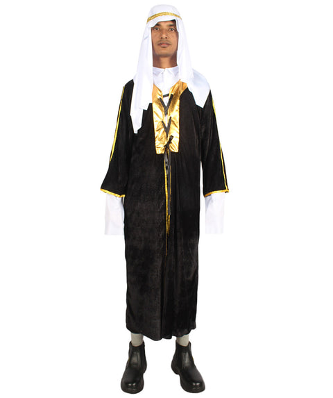 Adult Men's Wise Melchior Costume | Black and White Halloween Costume