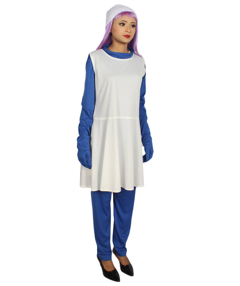 Blue Women Costume
