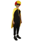 Adult Unisex Superhero Cape with Mask Set Costume | Multiple Color Options Halloween Costume